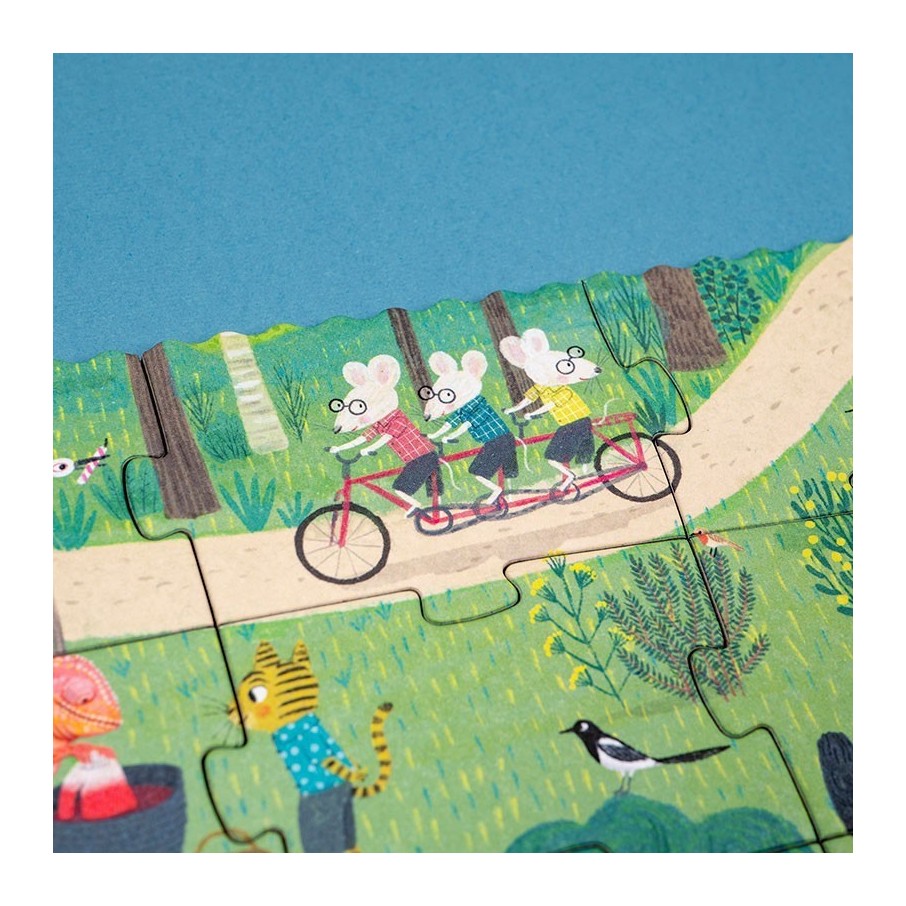 The mysterious case of the birthday, puzzle (Londji)