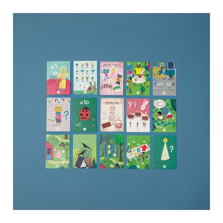 The mysterious case of the birthday, puzzle (Londji)