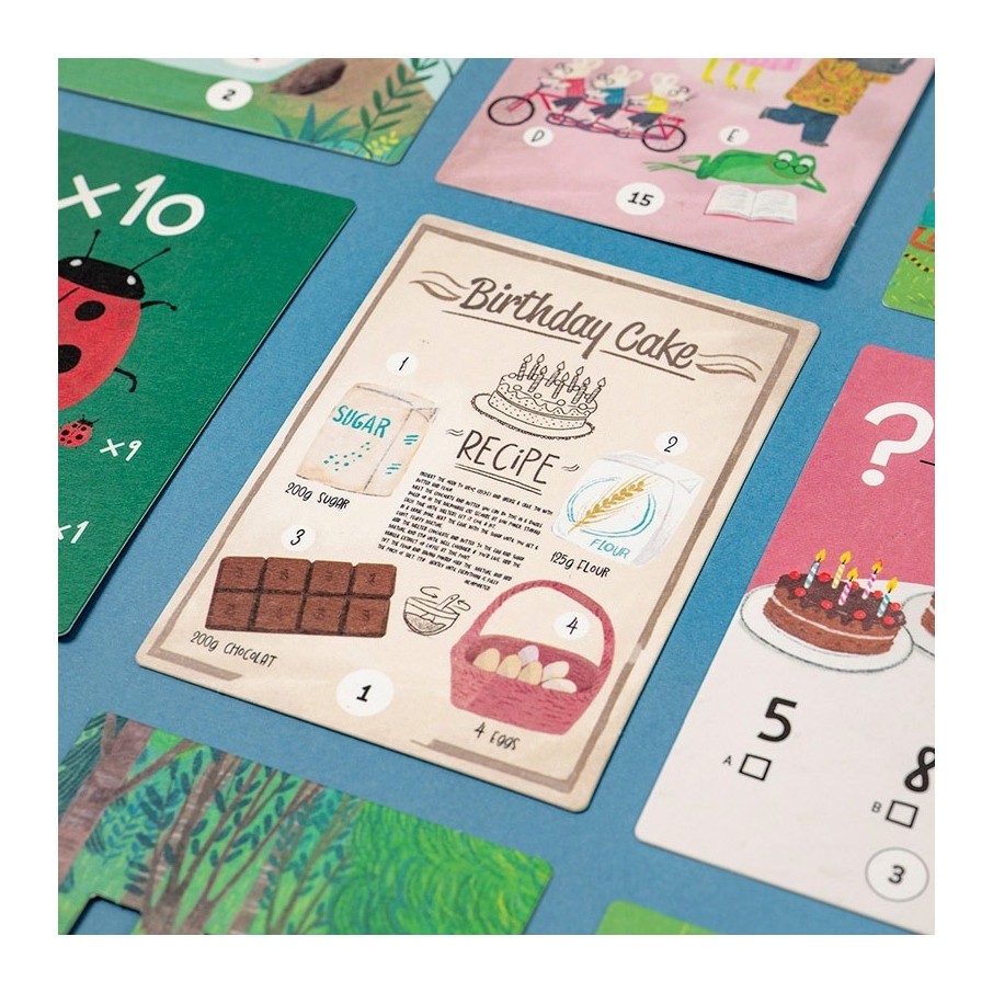 The mysterious case of the birthday, puzzle (Londji)