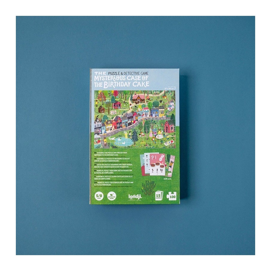 The mysterious case of the birthday, puzzle (Londji)