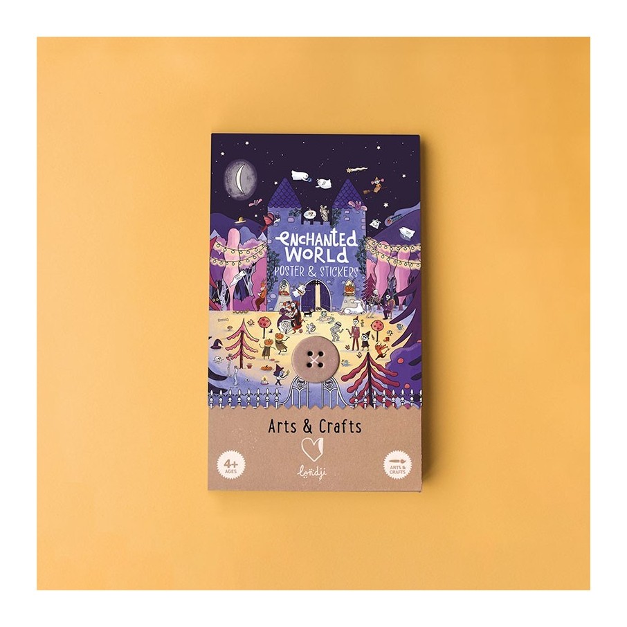 Enchanted, poster & stickers, Arts & crafts (Londji)