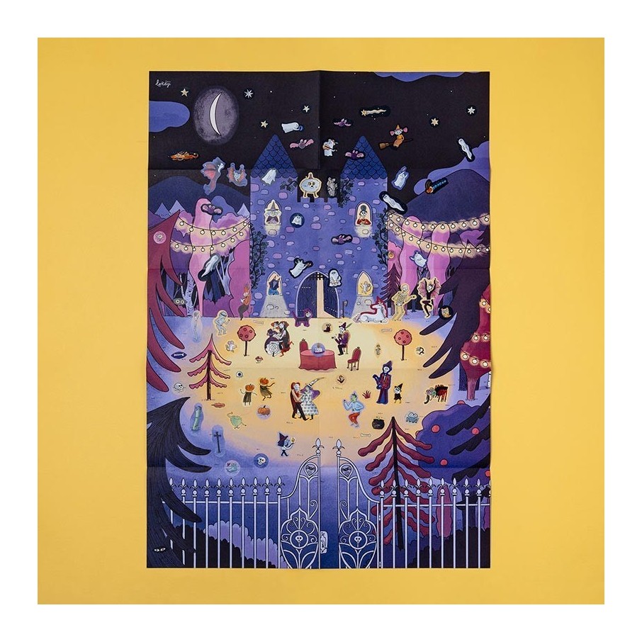 Enchanted, poster & stickers (Londji)