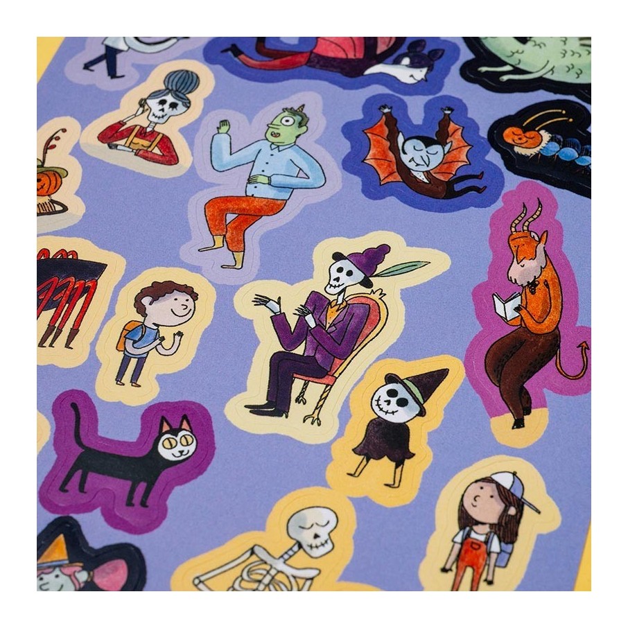 Enchanted, poster & stickers (Londji)