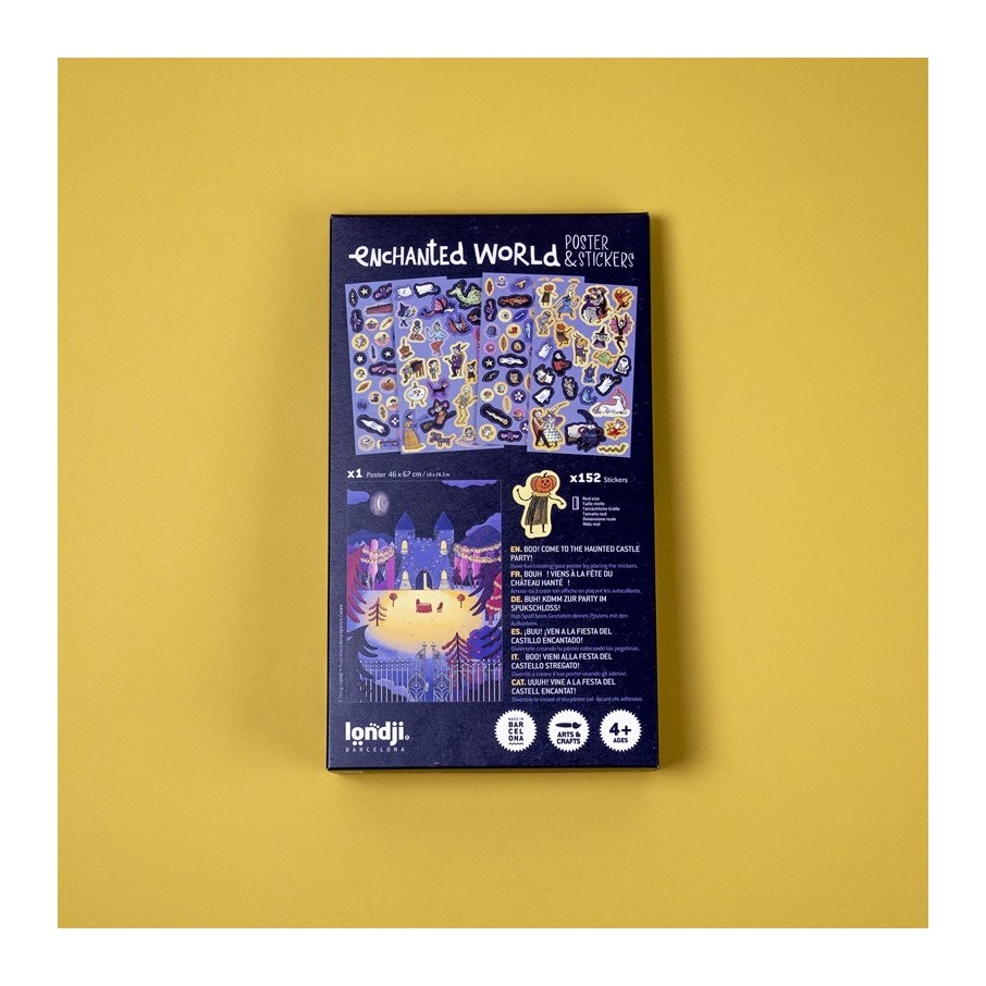 Enchanted, poster & stickers, Arts & crafts (Londji)