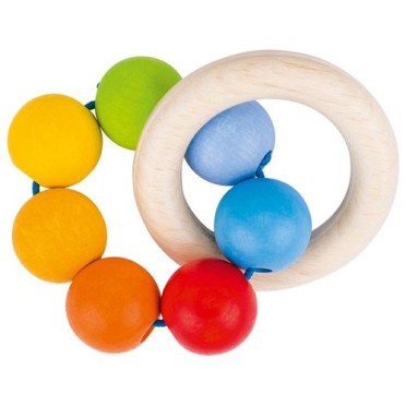 Sonajero anilla arco iris (Goki)