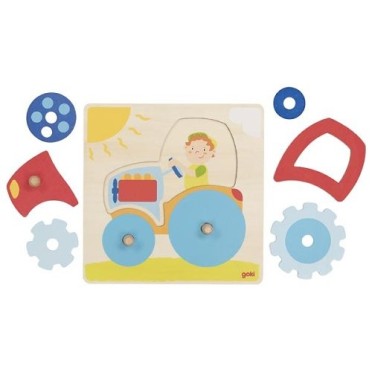 Tractor de encaje (Goki) 2
