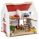 Casa de muñecas de madera eco house (Goki)