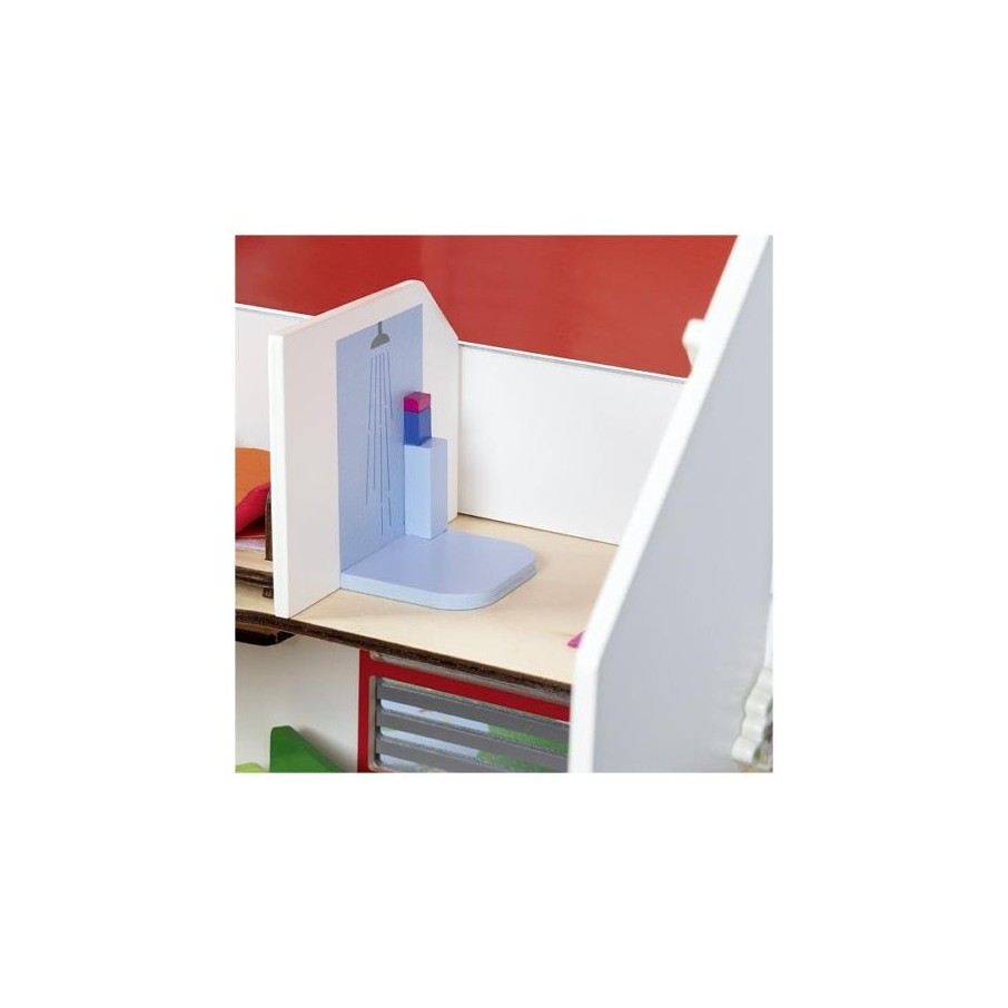 Casa de muñecas de madera eco house (Goki)