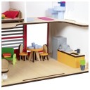 Casa de muñecas de madera eco house (Goki)