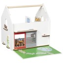 Casa de muñecas de madera eco house (Goki)