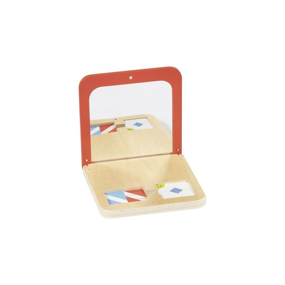 Juego de simetría espejo mágico (Goki)