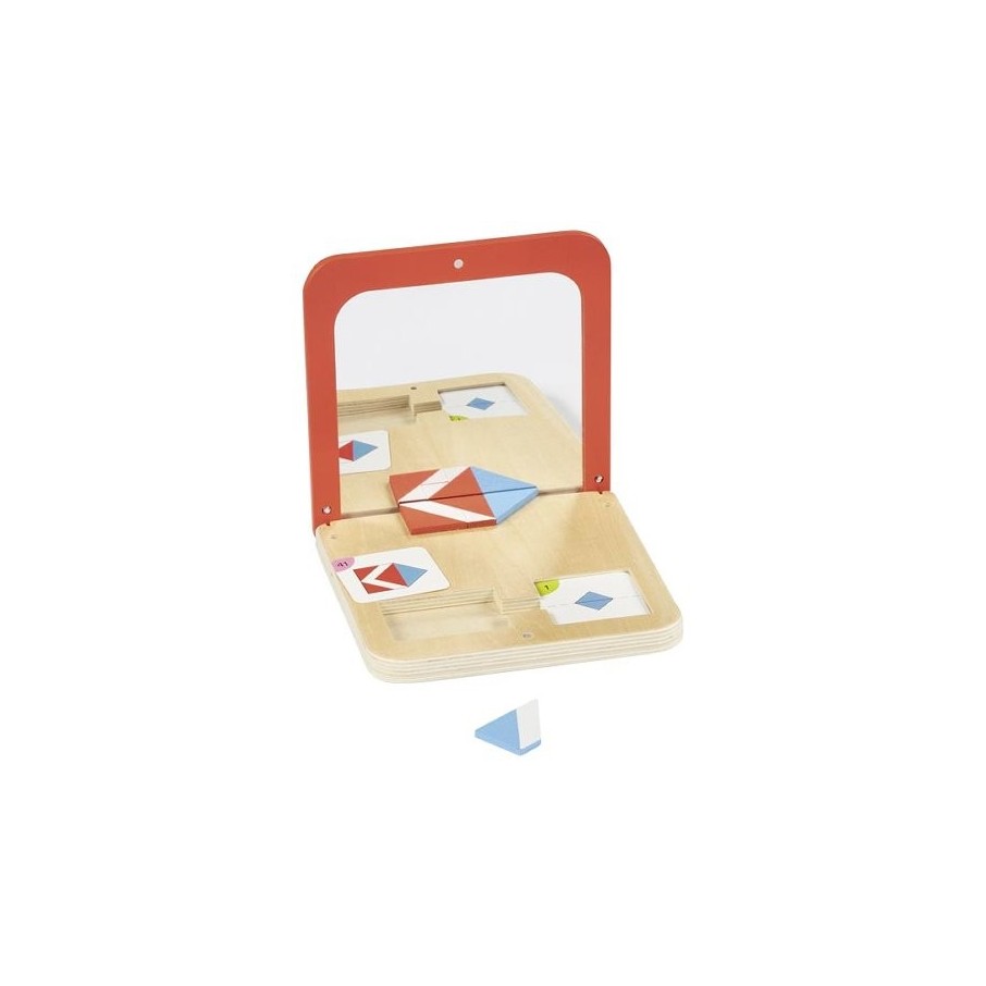 Juego de simetría espejo mágico (Goki)