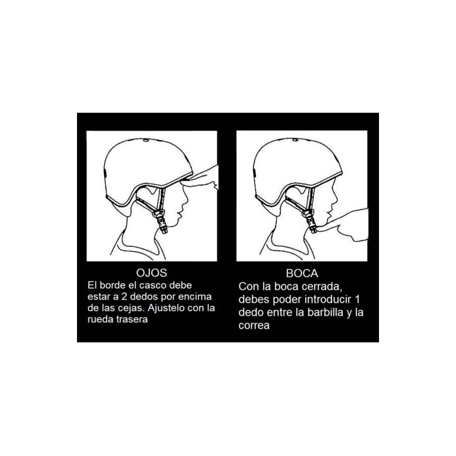 Casco panda 3D talla M (Micro)