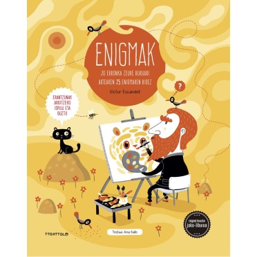 Enigmak. Artea - Jo erronka zeure buruari artearen 25 enigmaren bidez