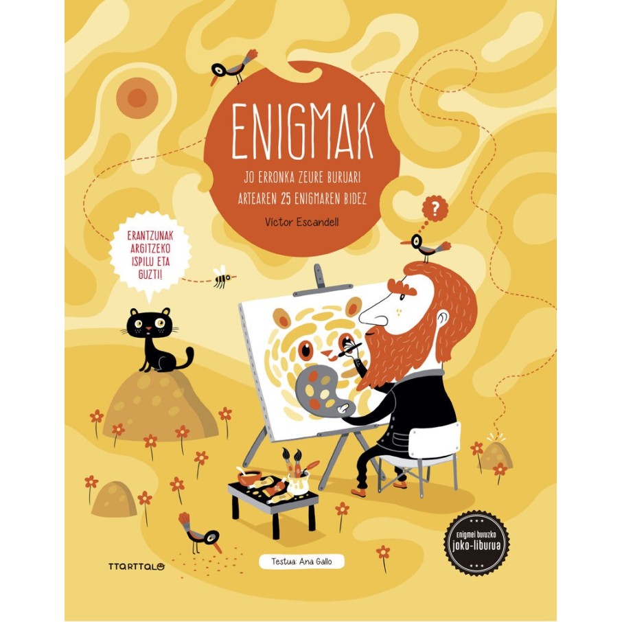 Enigmak. Artea - Jo erronka zeure buruari artearen 25 enigmaren bidez