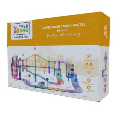 Pista de carreras 80 piezas (Cleverclixx)
