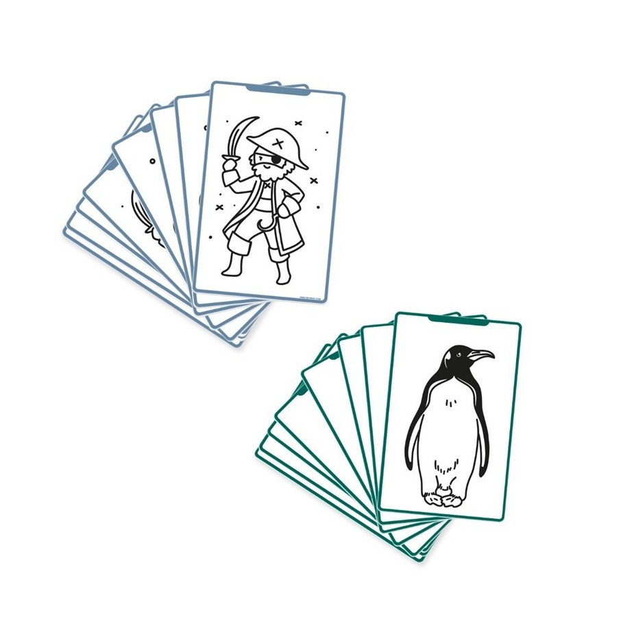 Plantillas kidydraw Animales del mundo/Piratas (Kidywolf)