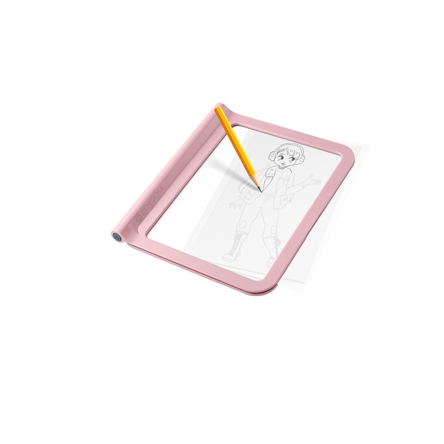 Pizarra reversible con luz Kidydraw fashion world (Kidywolf)