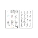 Pizarra reversible con luz Kidydraw fashion world (Kidywolf)