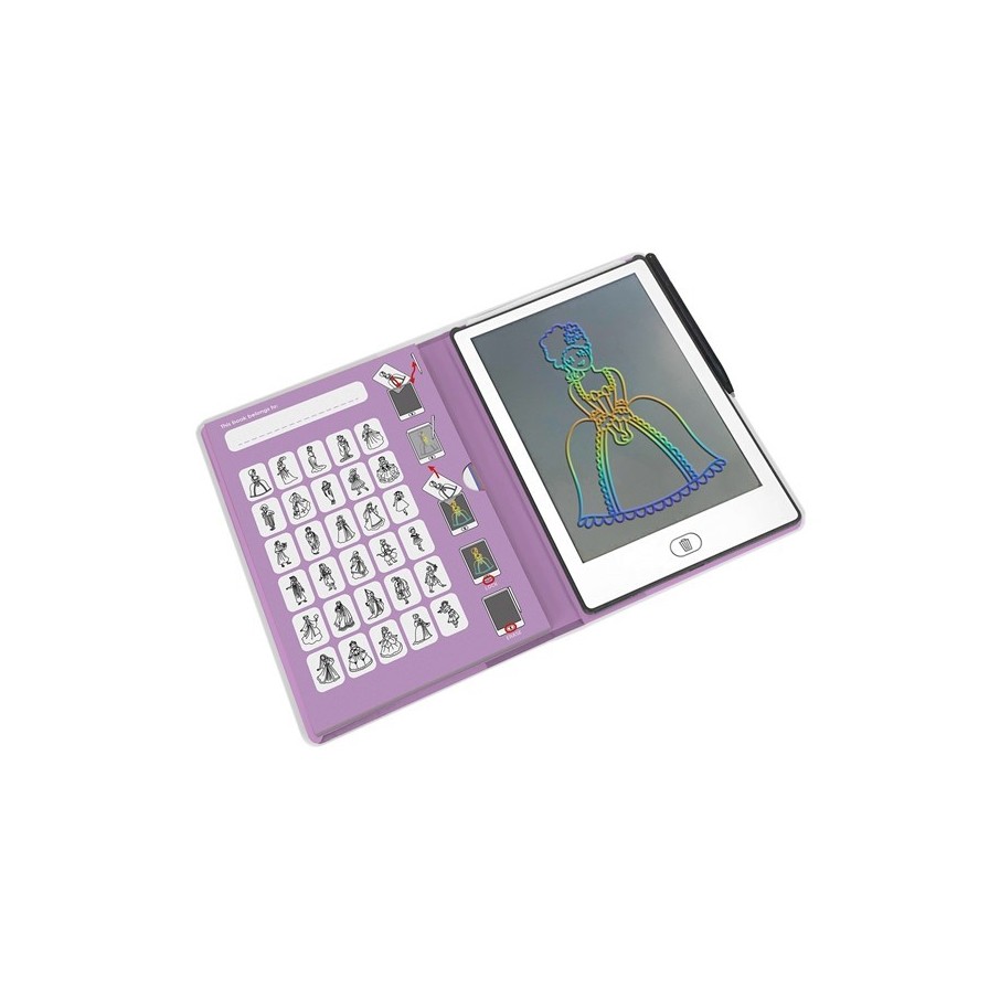 Tableta de dibujo princesas Kidydraw (Kidywolf)