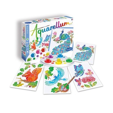 Aquarellum junior animales del parque (Sentosphère) 2