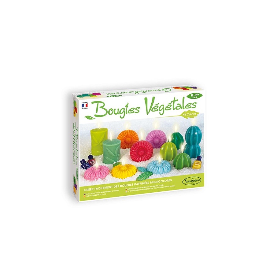Kit velas vegetales (Sentosphère)