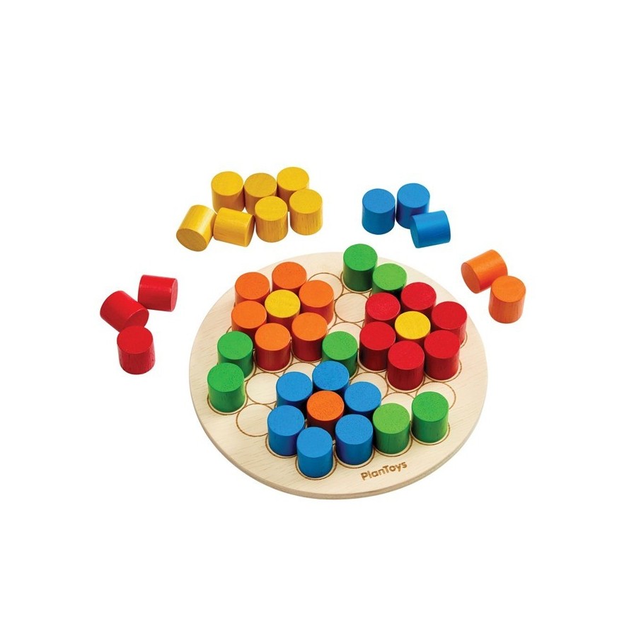 Caja de fichas con patrones (Plantoys)