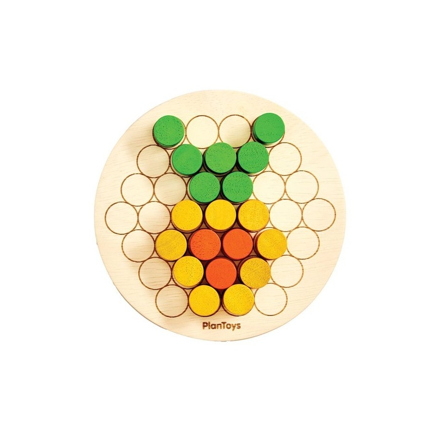 Caja de fichas con patrones (Plantoys)