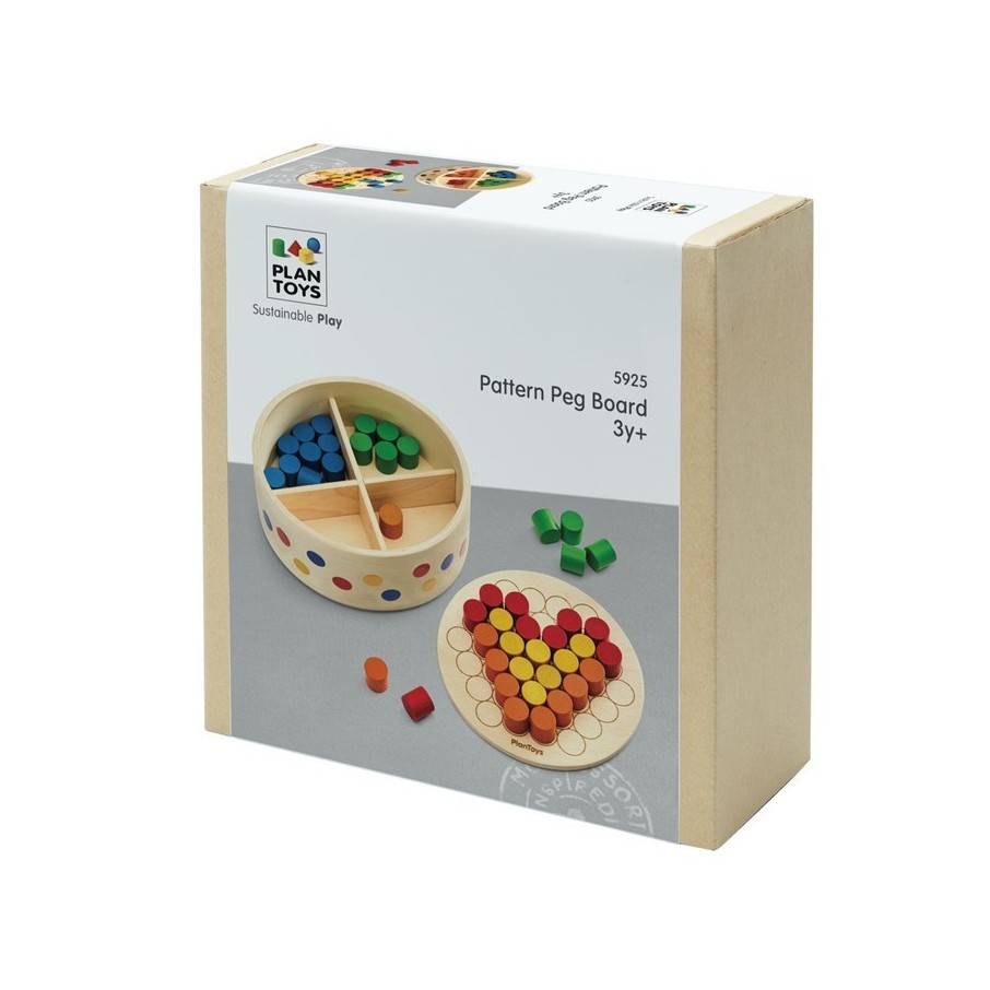 Caja de fichas con patrones (Plantoys)