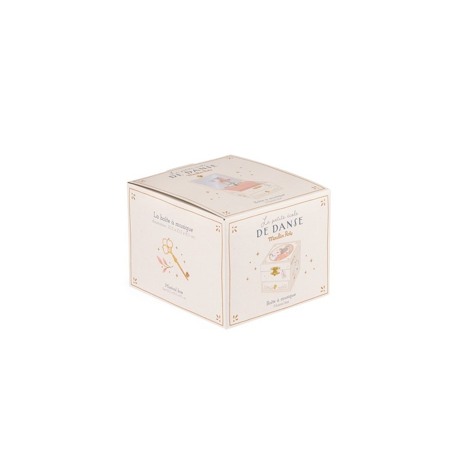 Caja de música cofre ratita (Moulin roty)