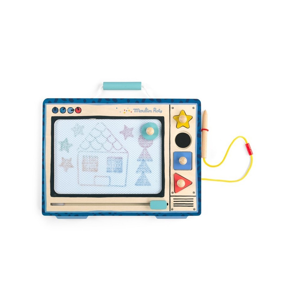 Pizarra magnética puce & pilou (Moulin Roty)