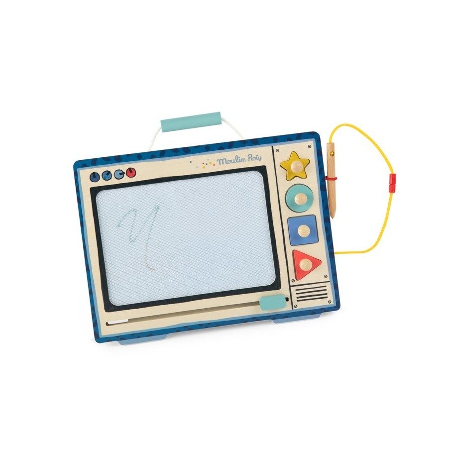 Pizarra magnética puce & pilou (Moulin Roty)