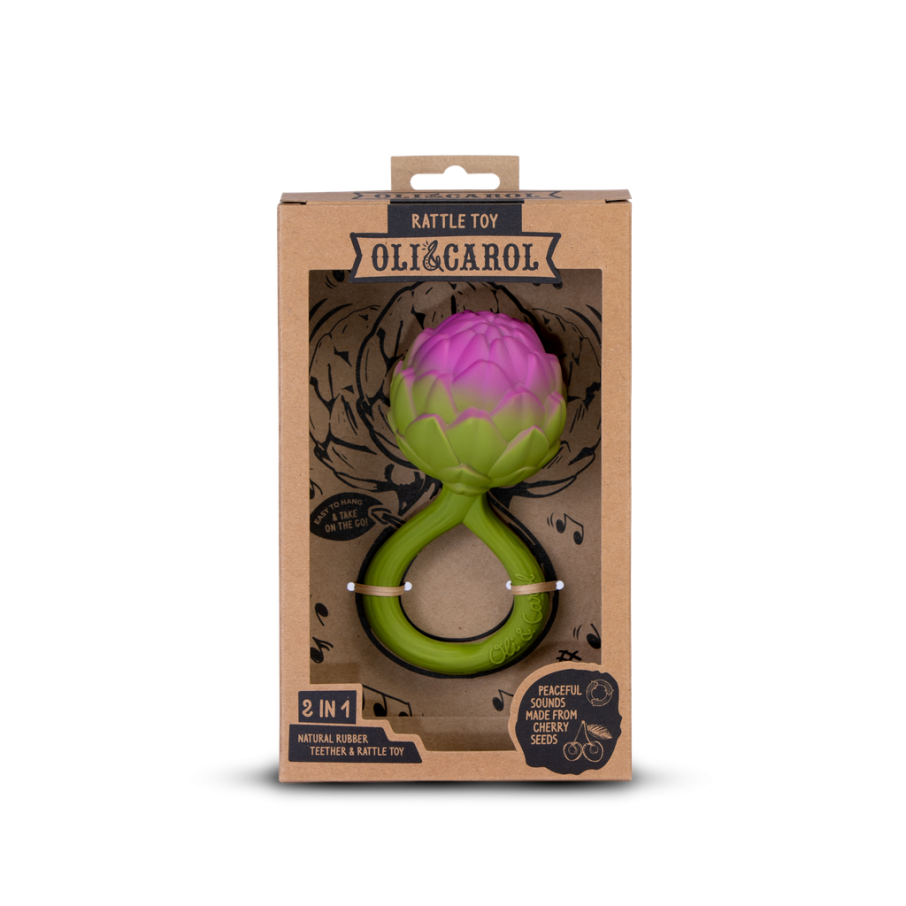 Sonajero de alcachofa (Oli & Carol)