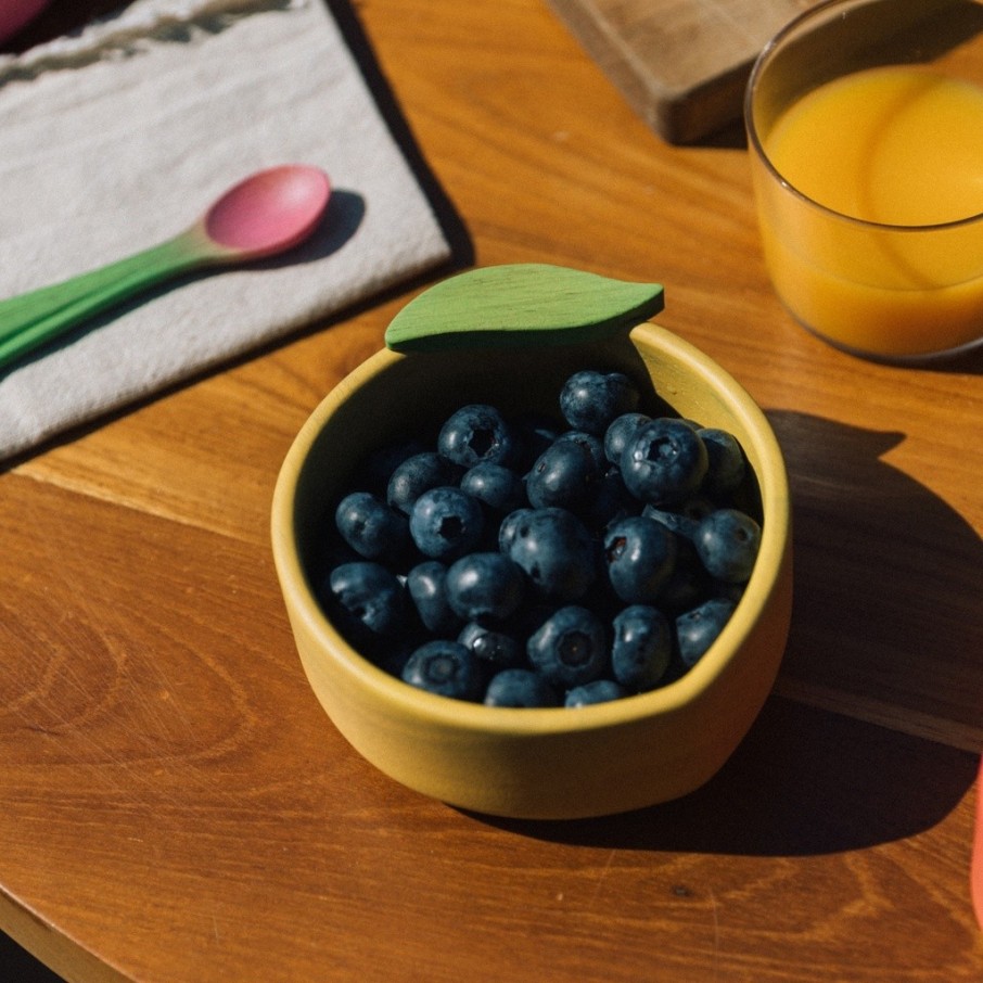 Set de bowl y cuchara Lou el limón (Oli & Carol)