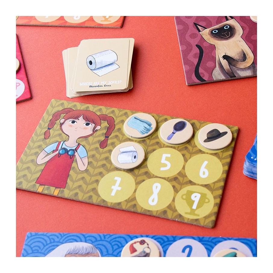 Where are my socks, juego (Londji)