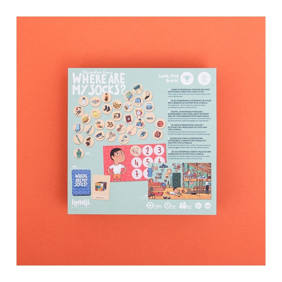 Where are my socks, juego (Londji)