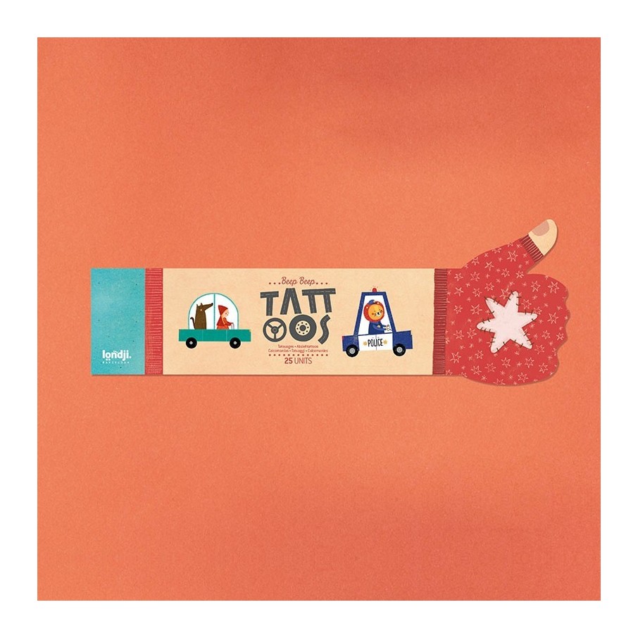 Tatuajes Beep! Beep! (Londji)