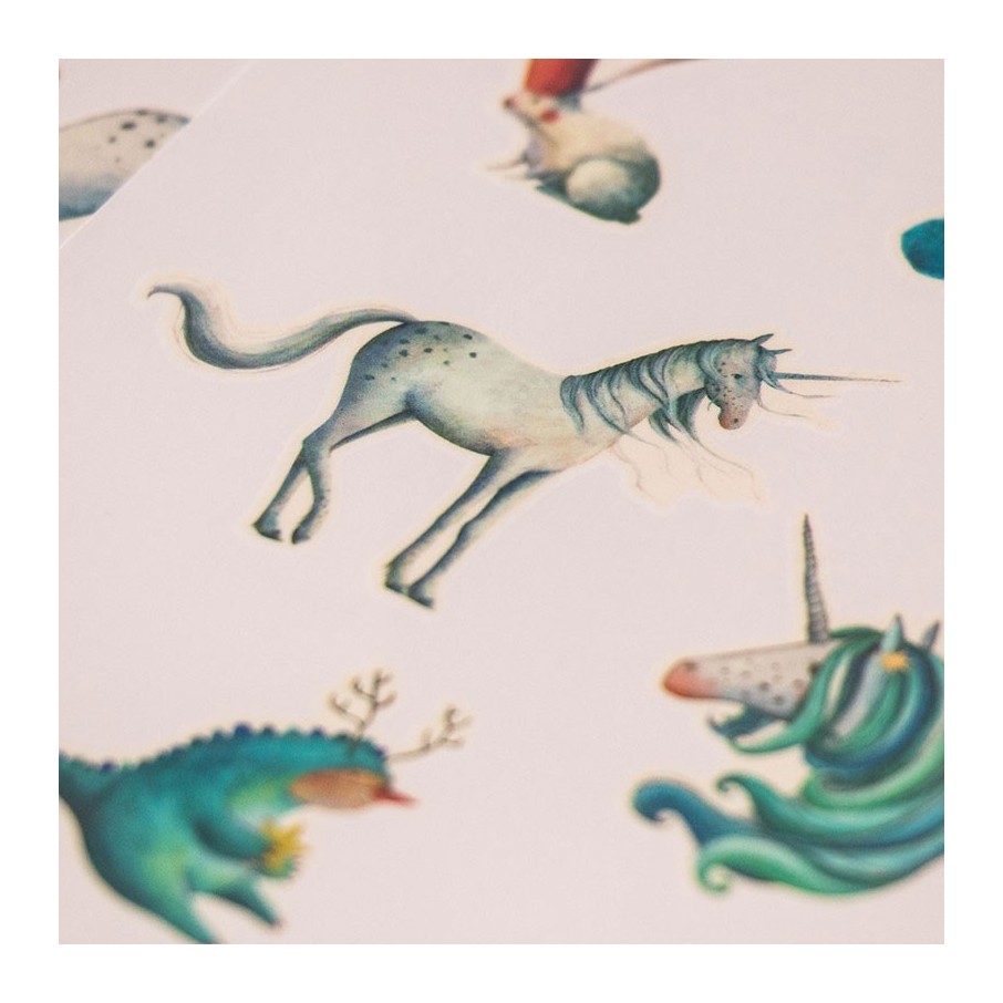 Tatuajes unicornio (Londji)