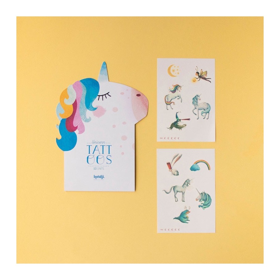 Tatuajes unicornio (Londji)