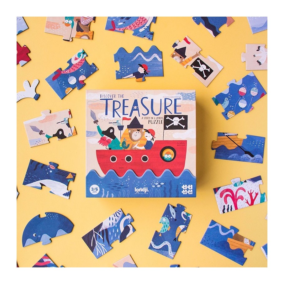 Discover the treasure, puzzle (Londji)