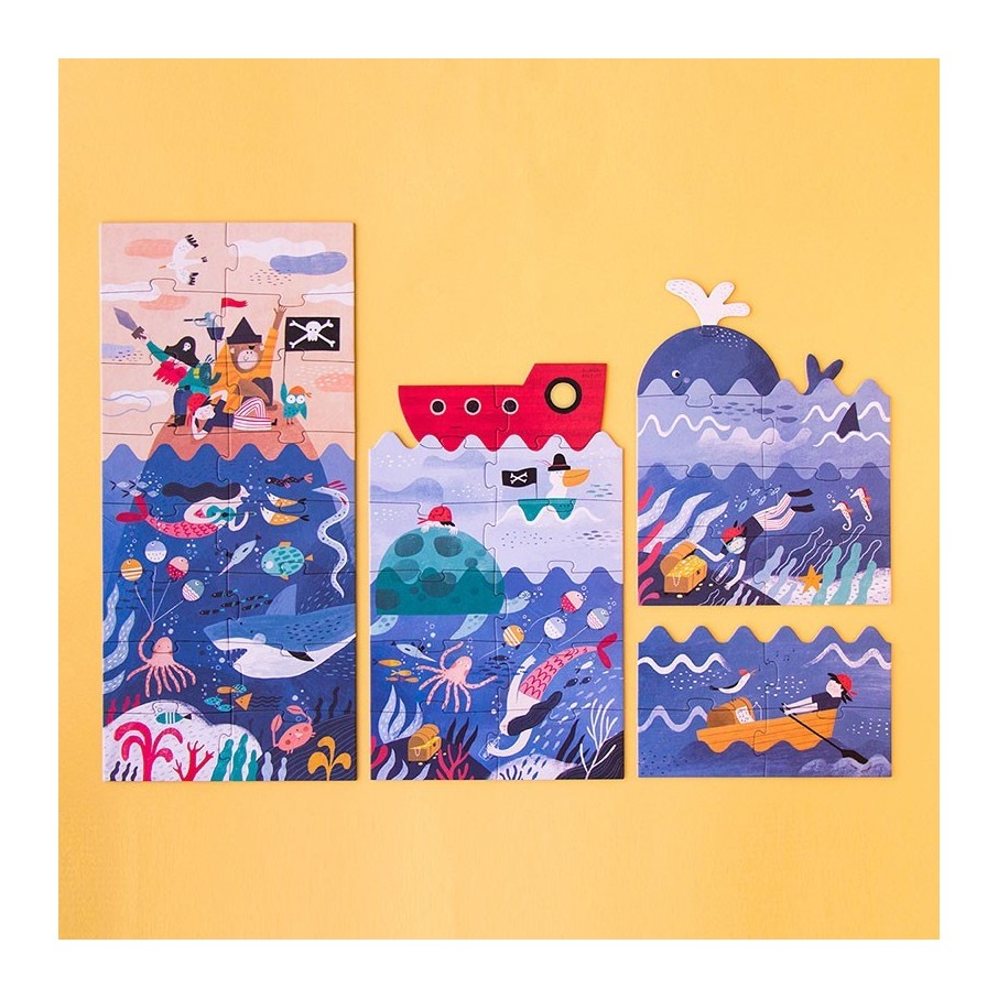 Discover the treasure, puzzle (Londji)