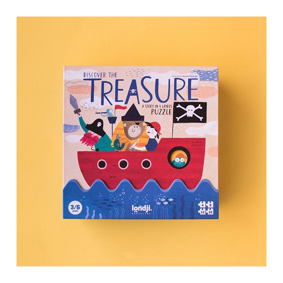 Discover the treasure, puzzle (Londji)