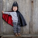DISFRAZ CAPA REVERSIBLE BATMAN-SPIDER Talla 1-2