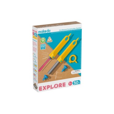 MAKEDO EXPLORE kit 50pc