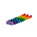 MANDALA HUEVOS ARCO IRIS (Grapat)