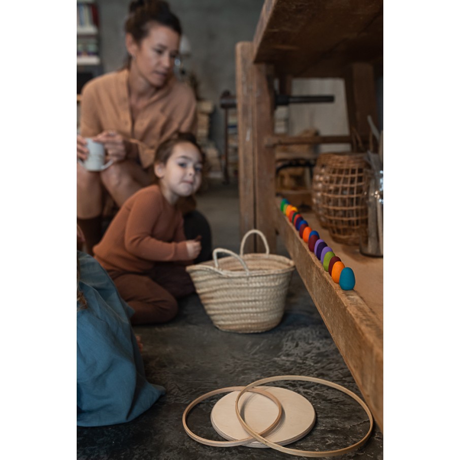 MANDALA HUEVOS ARCO IRIS (Grapat)