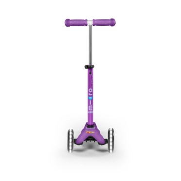 Patinete MICRO MINI DELUXE LED morado 2