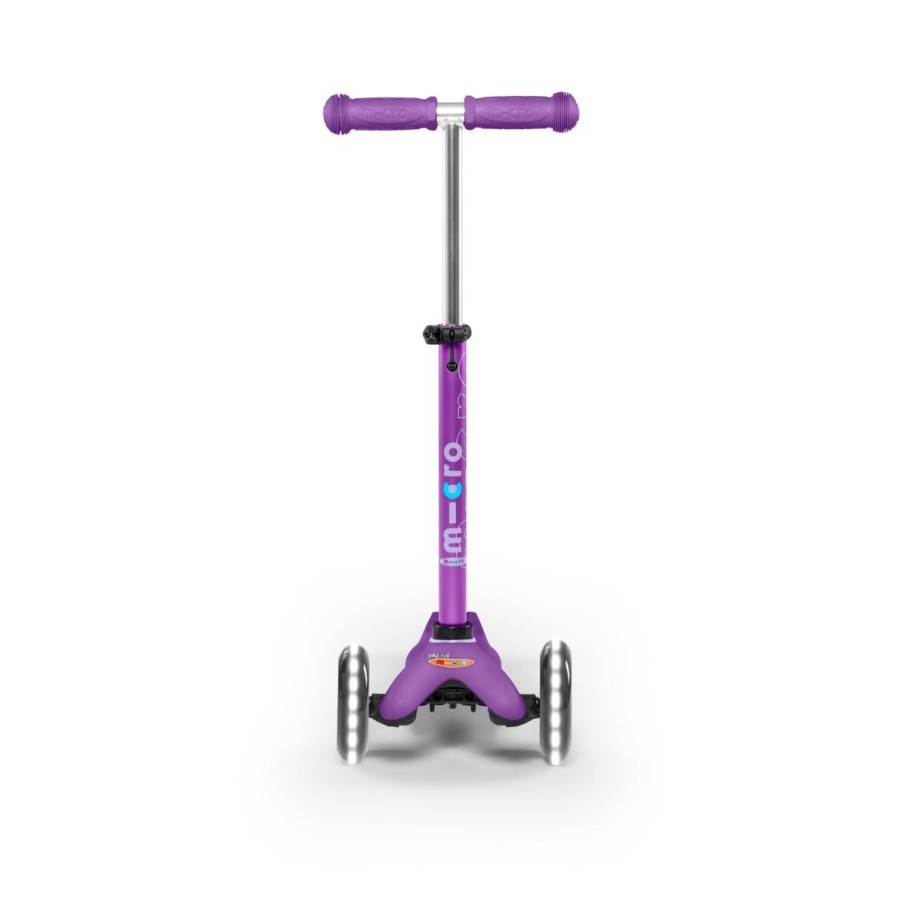 Patinete MICRO MINI DELUXE LED morado