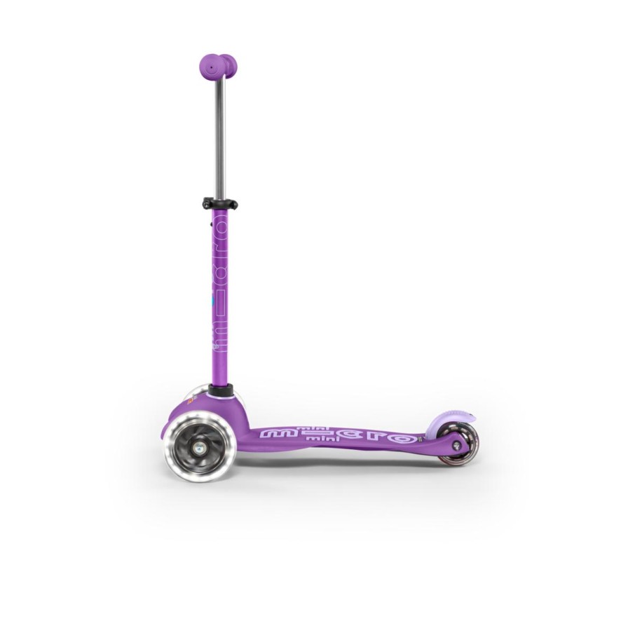 Patinete MICRO MINI DELUXE LED morado