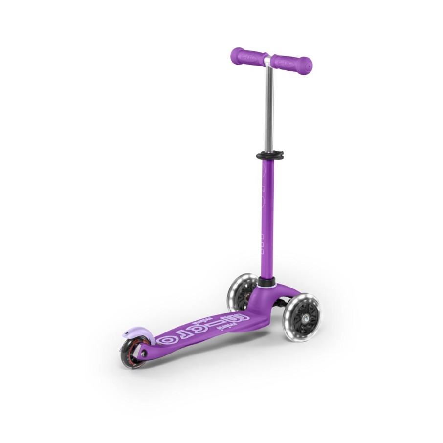 Patinete MICRO MINI DELUXE LED morado